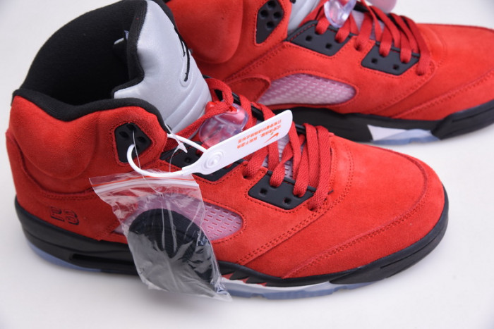 air jordan 5 raging bull 2021 red suede dd0587-600