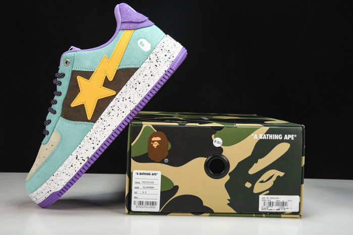 a bathing ape bape sta low copshoe bp-045