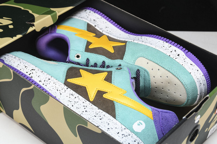 a bathing ape bape sta low copshoe bp-045