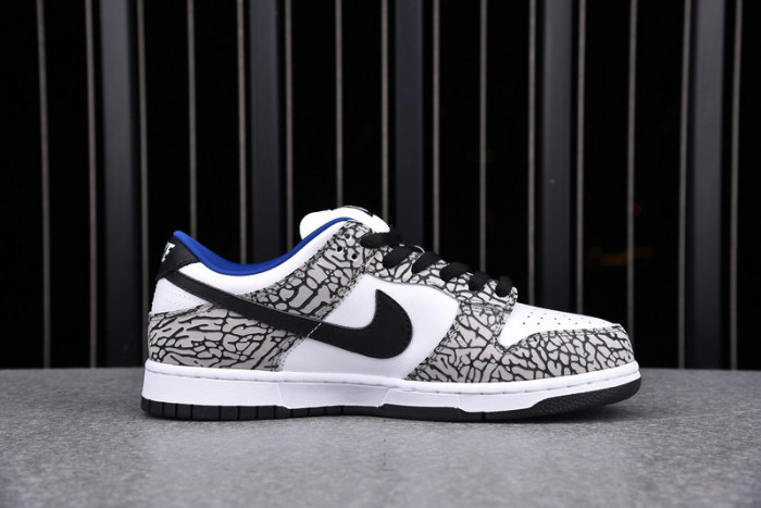 nike dunk sb low s*upre*me white cement - 304292-001