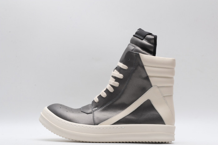rick owens sneakers sliver gray copshoe or-101
