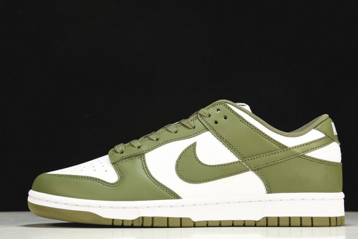 nike dunk low medium olive (w) - dd1503-120