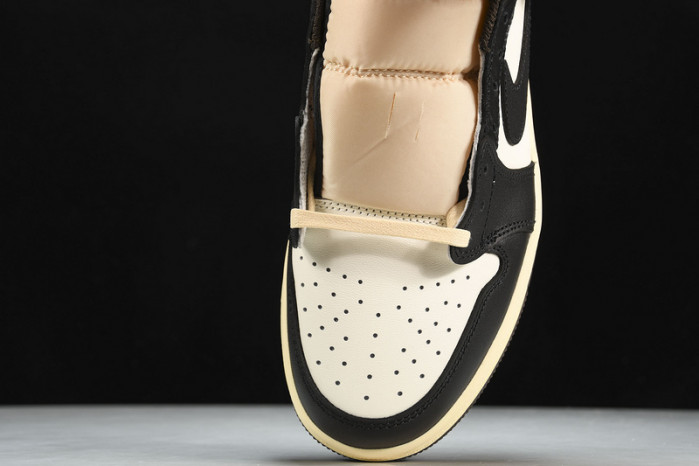 travis scott x air jordan 1 lof dark mocha black cq4277-105