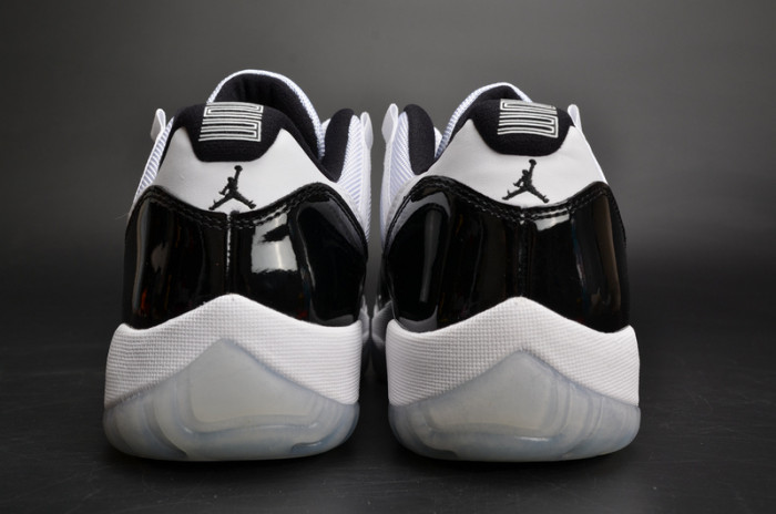 air jordan 11 retro lof "concord" black/ white mens 528895-153