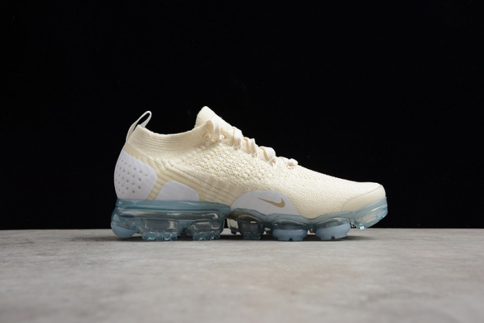 nike womens air vapormax flyknit 2.0 light cream 942843-201