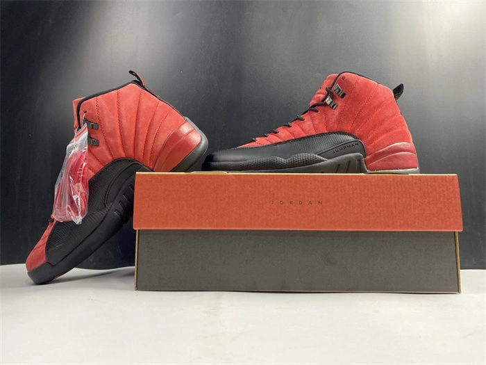 EyeCatching Jordan 12 Retro Reverse Flu Game CT8013- 4148