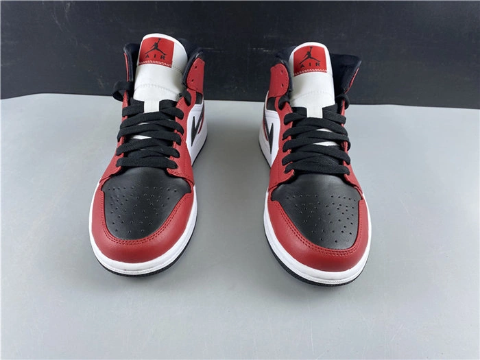 Jordan1 Mid Chicago Toe 554724- Upgraded 3776