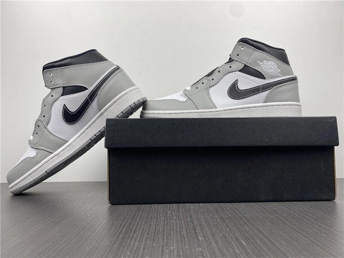 Jordan1 Mid Light Smoke Grey Anthracite 554724- SunProtective 3725