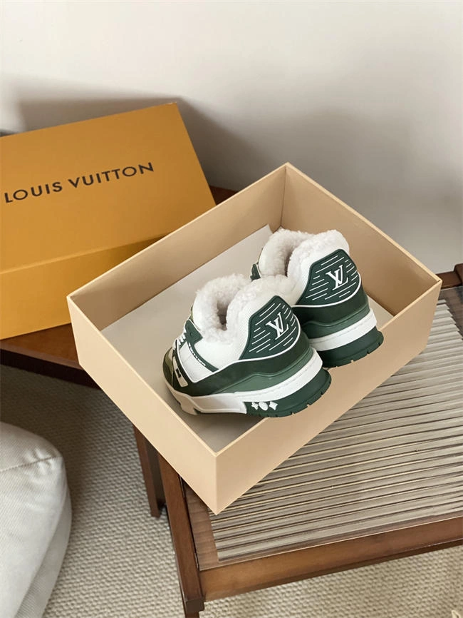 Lv Trainer Sneaker Durable 2041