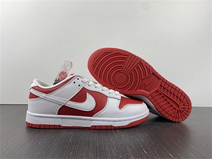Minimalist Nike Dunk Low Championship Red DD1391- 4817