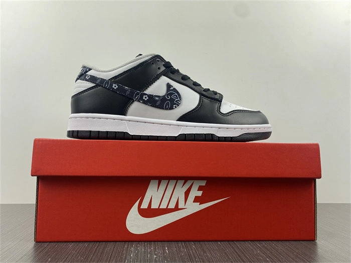 Nike Dunk Low Essential Paisley Pack Black DH4401- Flexible 4679