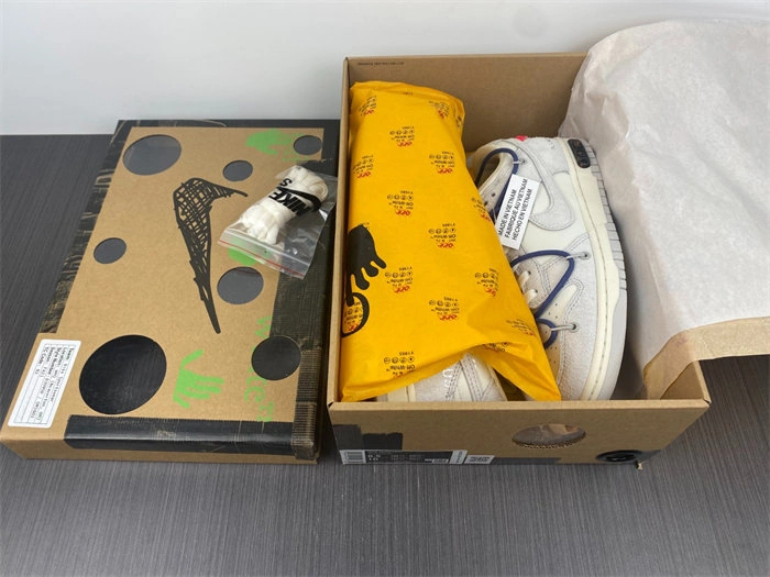 Nike Dunk Low Off-White Lot 18 DJ0950- Vibrant 5057