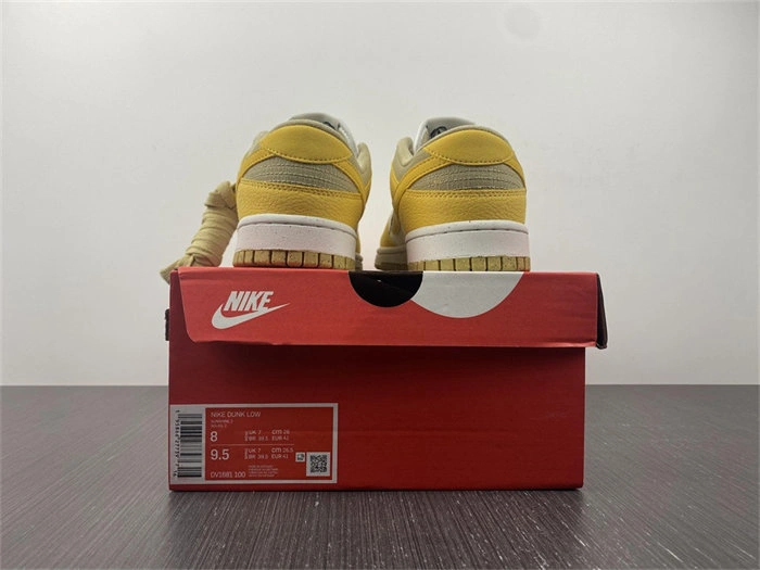 WeatherProof Nike Dunk Low Retro Sun Club Wheat Grass Orange DV1681- 4695