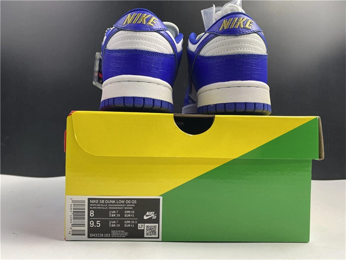 Supportive Nike SB Dunk Low Supreme Stars Hyper Royal DH3228- 4870