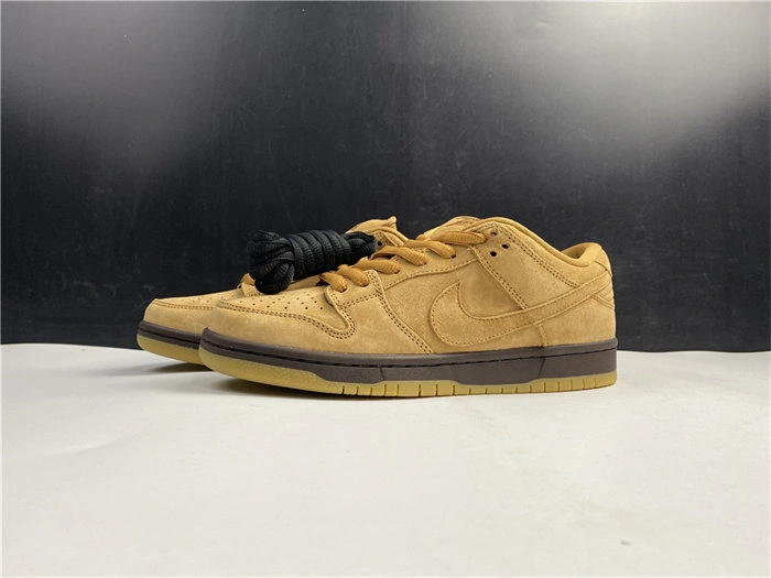 Sophisticated Nike SB Dunk Low Wheat BQ6817- 4913