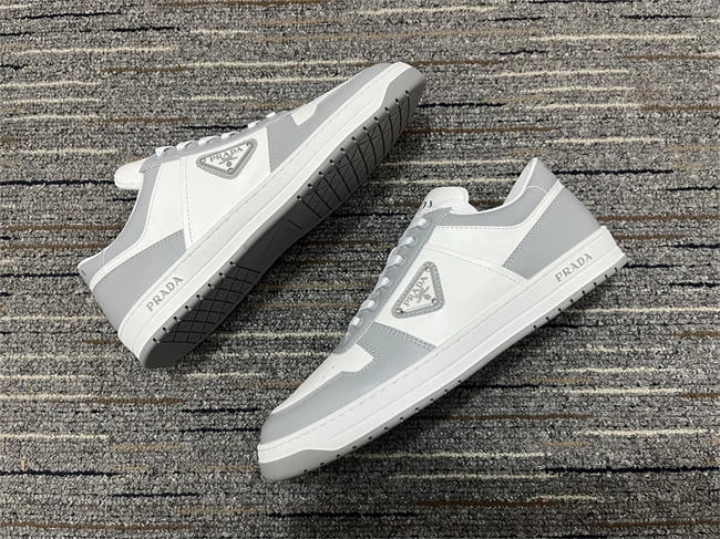 Sophisticated Prada Leather Sneaker 3313