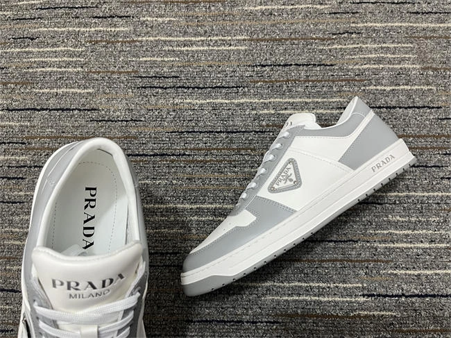Sophisticated Prada Leather Sneaker 3313